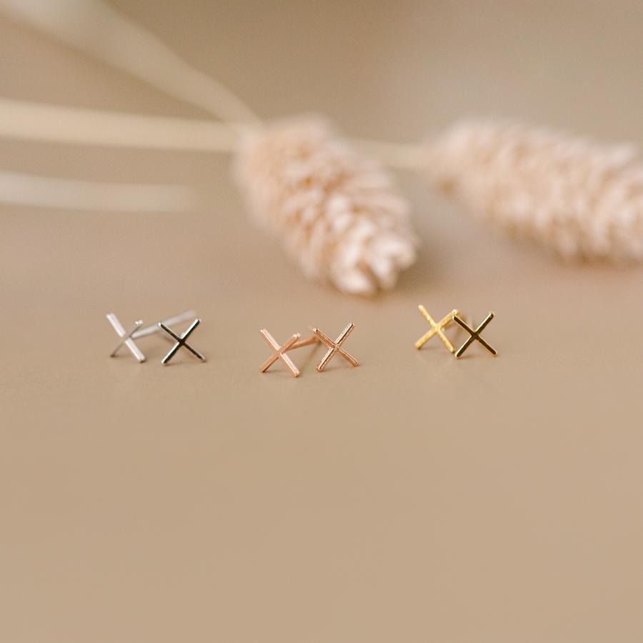 Earring Neva Gold Studs