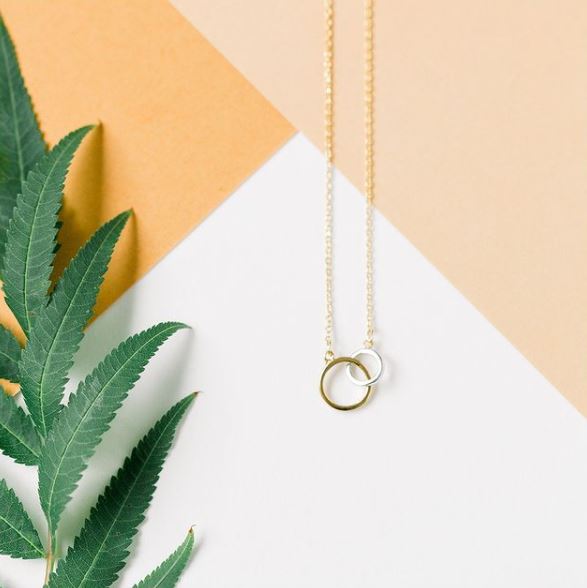 Ruby Necklace Gold