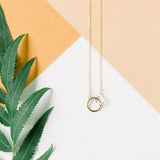Ruby Necklace Gold