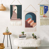 Pure+Weave Studio - Modern Art Textile Wall Tapestry (Above the Stairs)