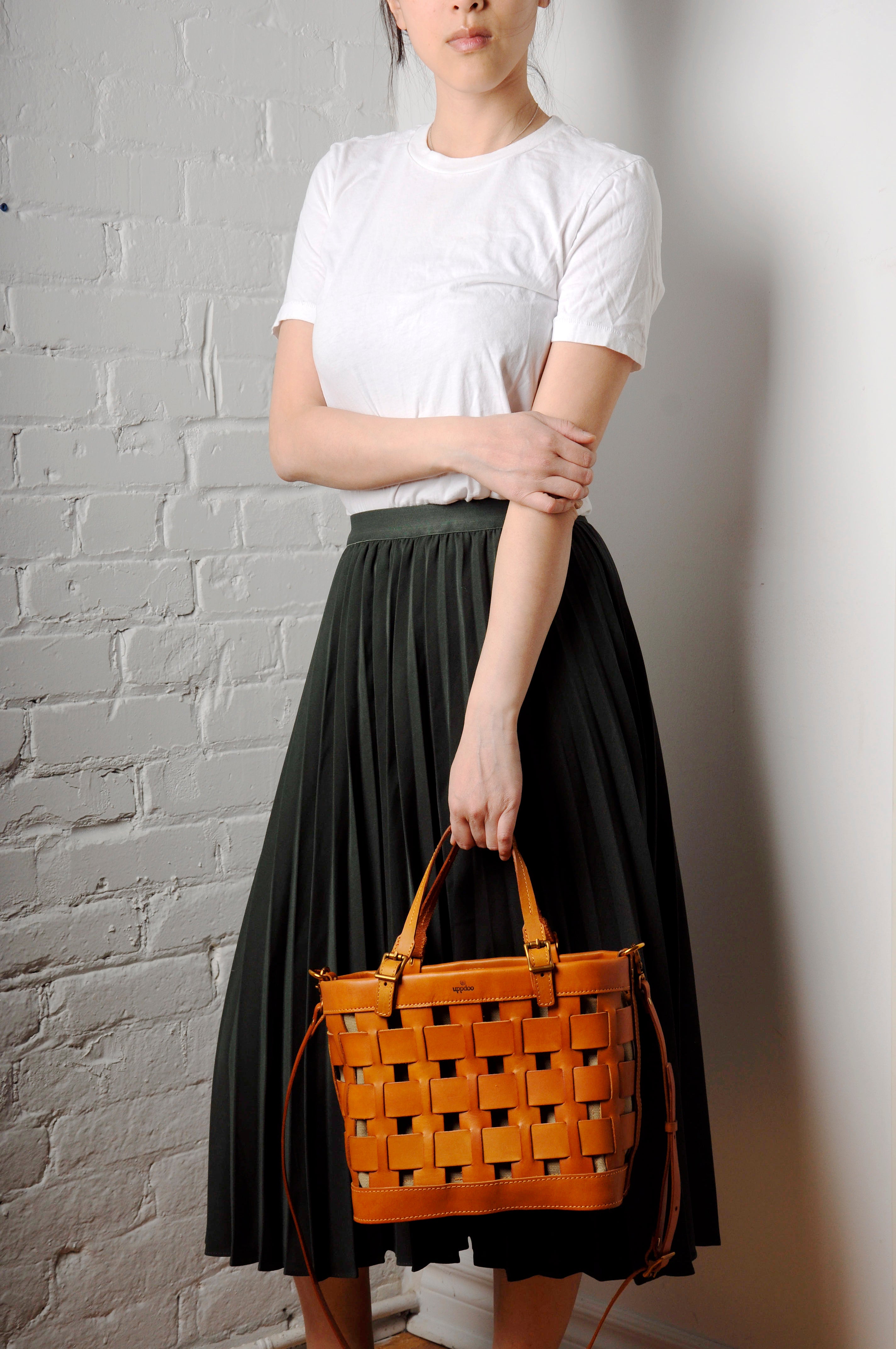 Venture Basket Tote - Tan
