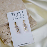 Sierra Rhinestone Drop Earrings