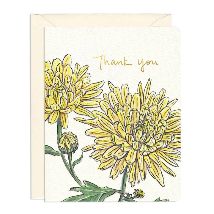 TY Chrysanthemum Card