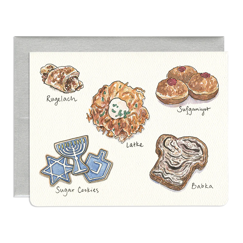 Hanukkah Treats Holiday Card