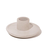 Mesa Taper Candle Holder - Stone