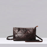 Origami Clutch / Crossbody Bag - Espresso