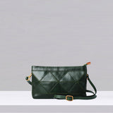 Origami Clutch / Crossbody Bag - Hunter Green