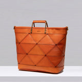 Origami Large Tote - Tan