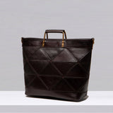 Origami Large Tote - Espresso