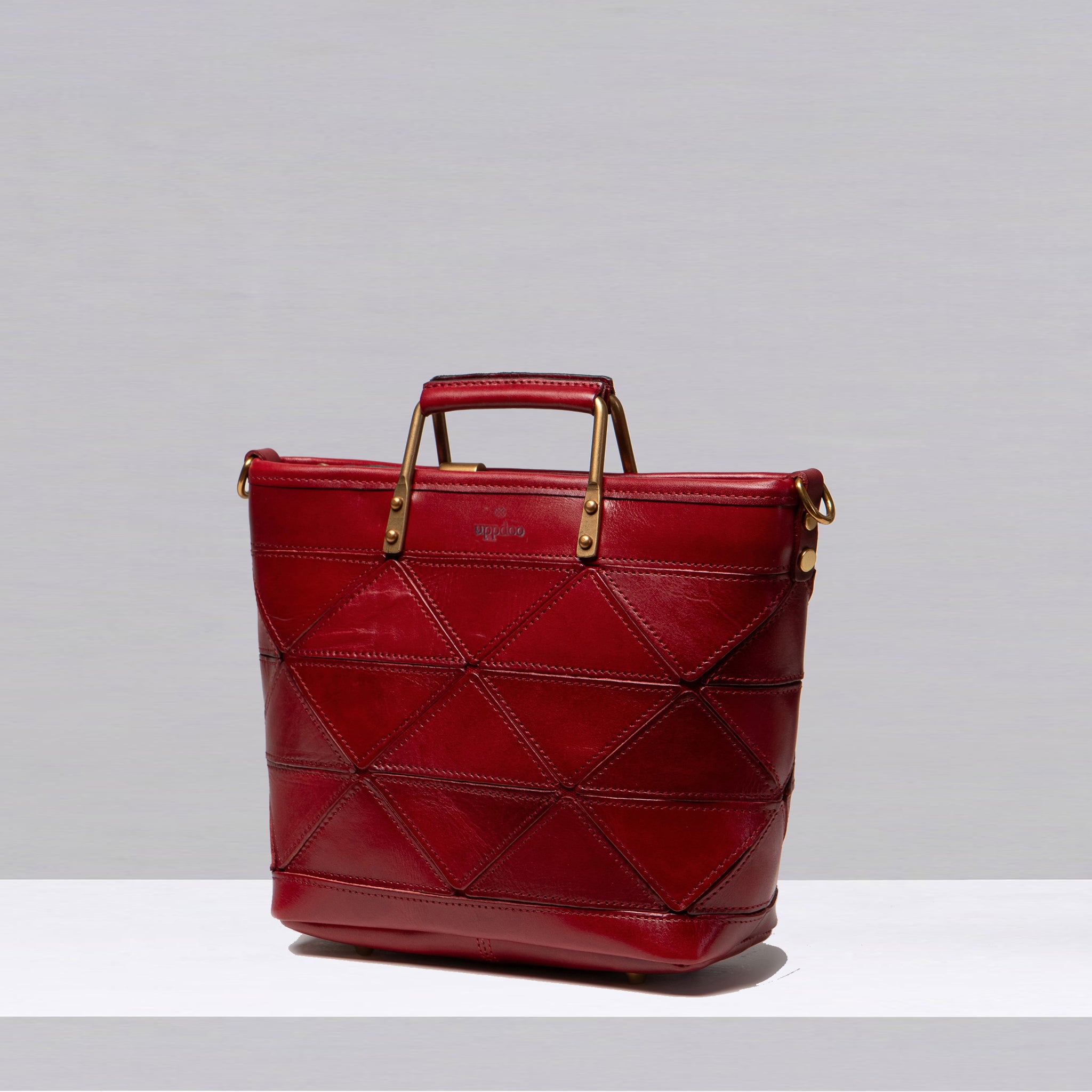 Origami Small Tote - Bordeaux
