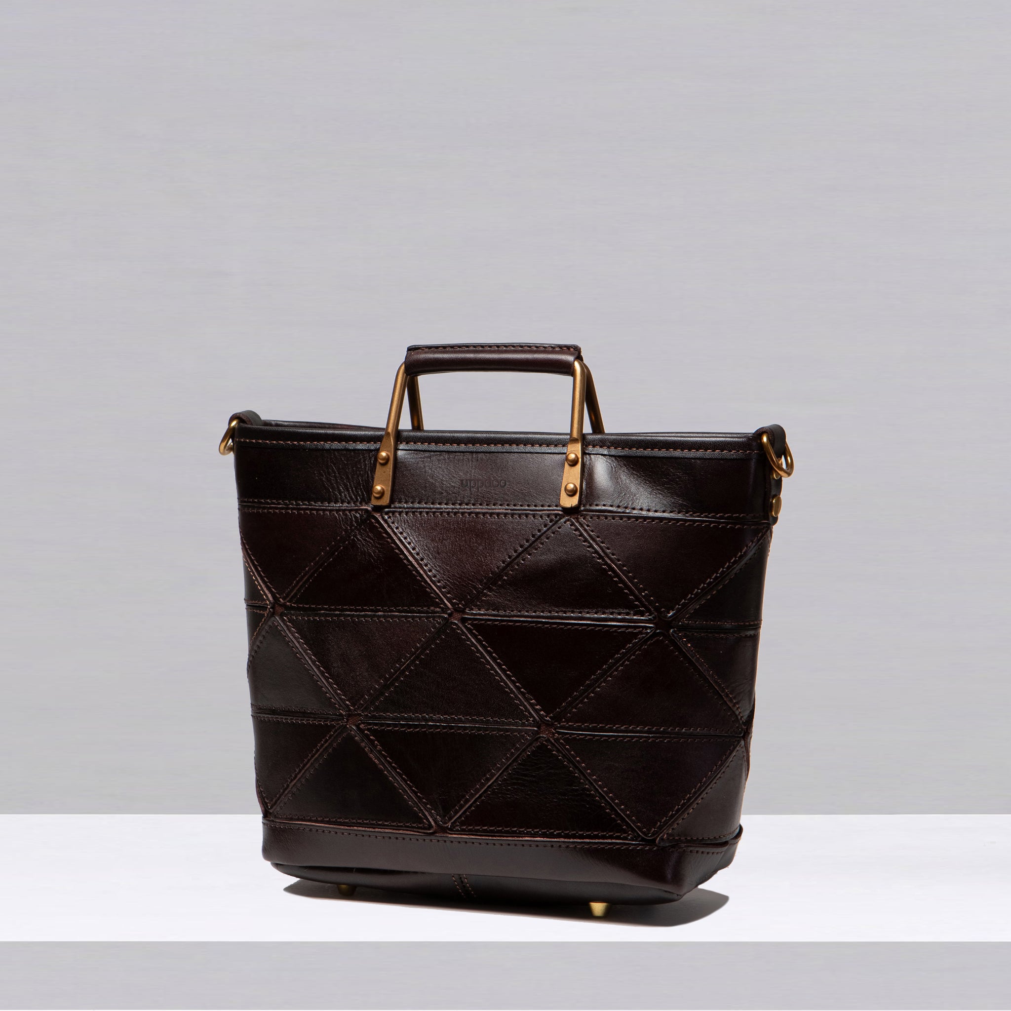 Origami Small Tote - Espresso