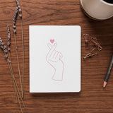 Finger Heart Card
