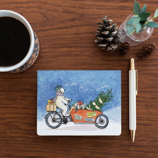 Cargo Bike Holiday Card