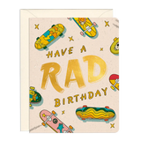 Rad Birthday Card