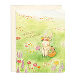 TY Bunch Bunny Card
