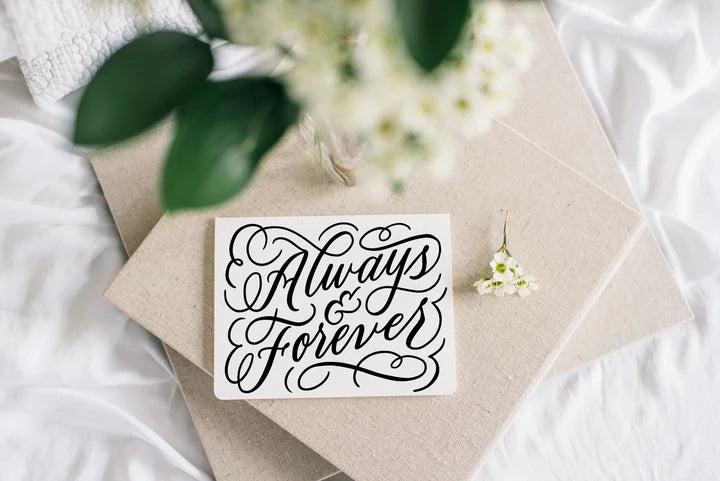 Always & Forever Wedding Card