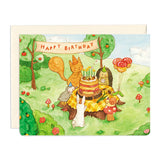 Birthday Forest Friends Card