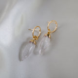 Lou Quartz Charm Earrings