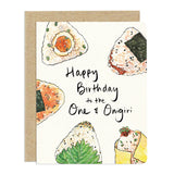 Birthday Onigiri Card