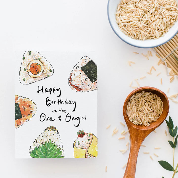 Birthday Onigiri Card