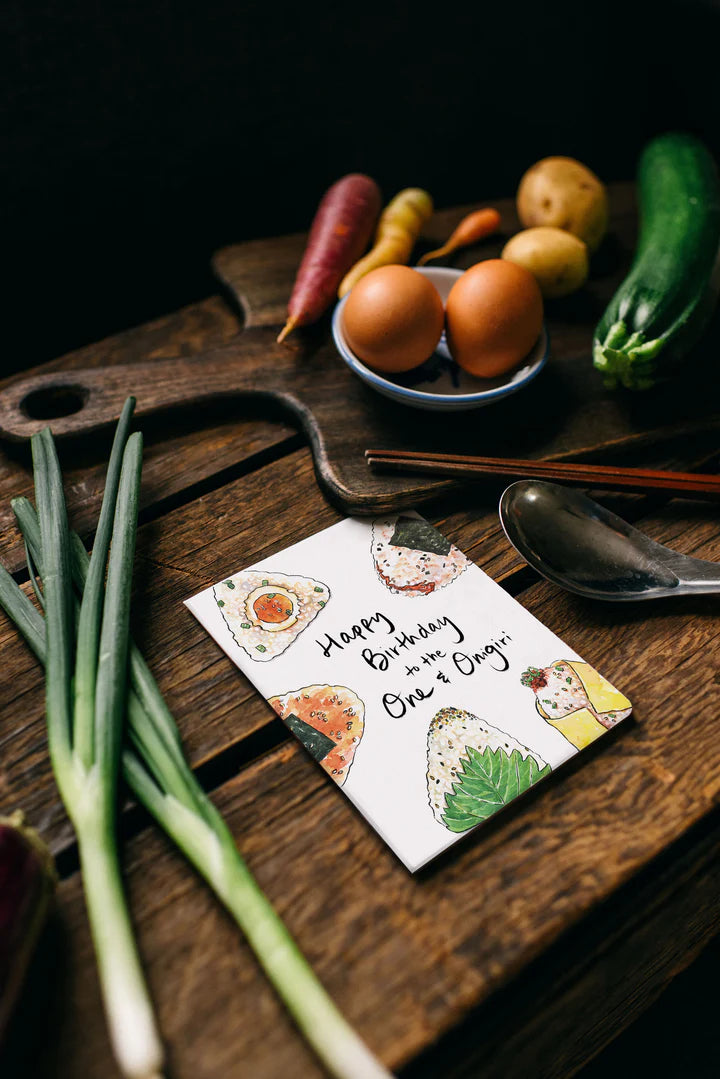 Birthday Onigiri Card