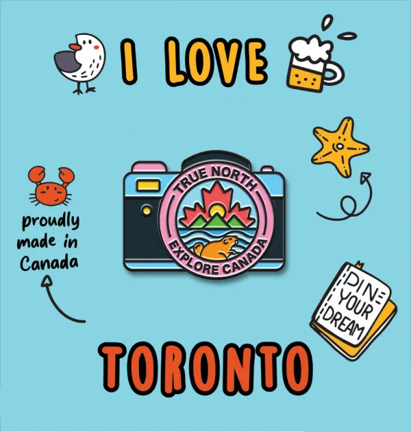 Canada Camera Pin