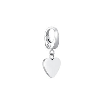 Charm Heart Silver