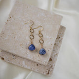 Harley Drop Earrings - Sodalite