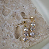 Sierra Rhinestone Drop Earrings