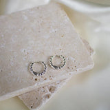 Elanor Twisted Hoop Earrings