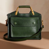 'Neo' Retro Crossbody - Hunter Green