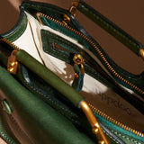 'Neo' Retro Crossbody - Hunter Green