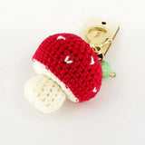 Mushroom Crotchet Keychain