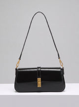 Aura Clutch Crossbody - Black