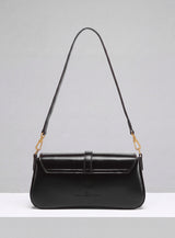 Aura Clutch Crossbody - Black