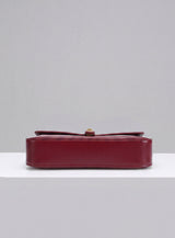 Aura Clutch Crossbody - Bordeaux