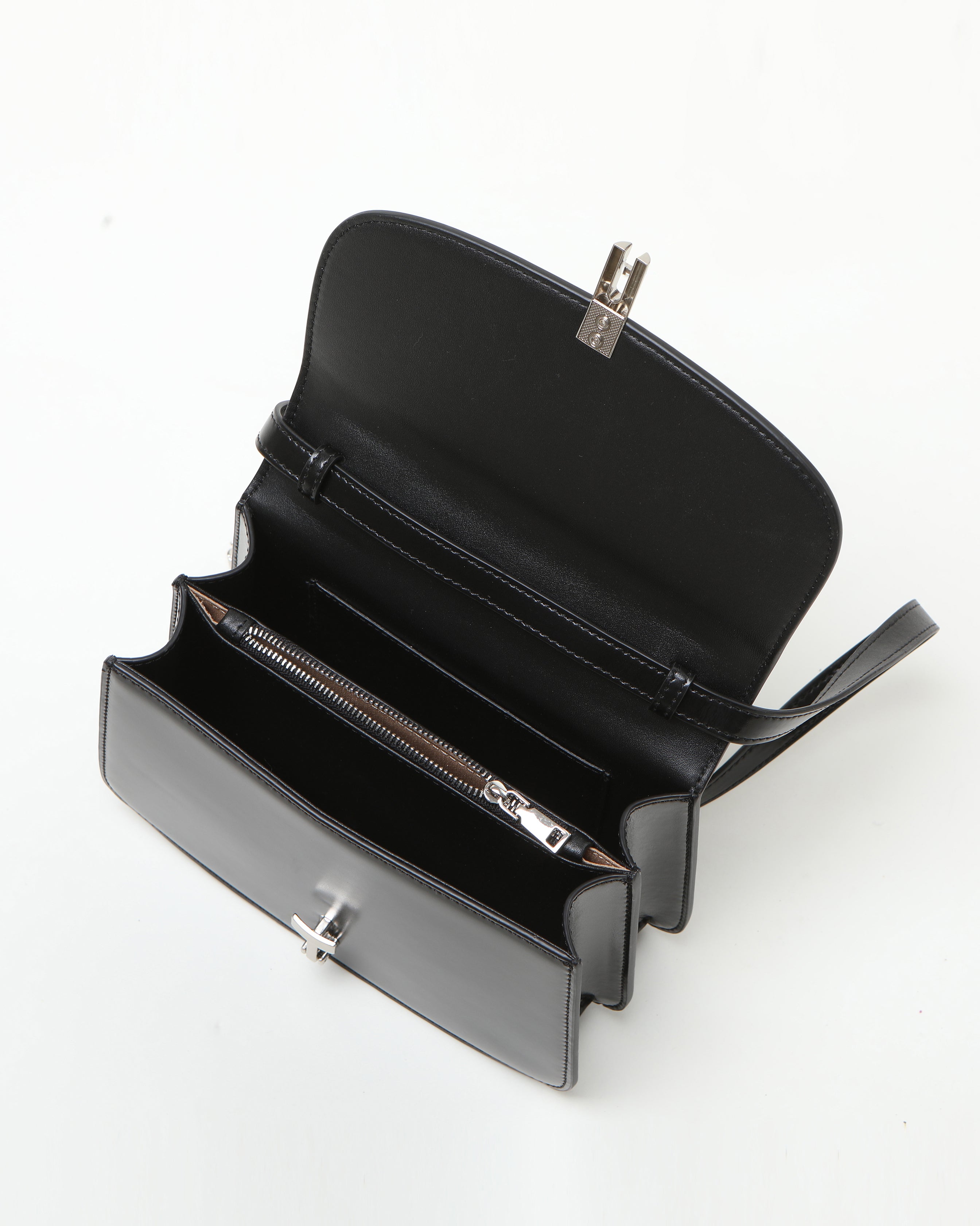 Aura Top-handle Satchel - Black