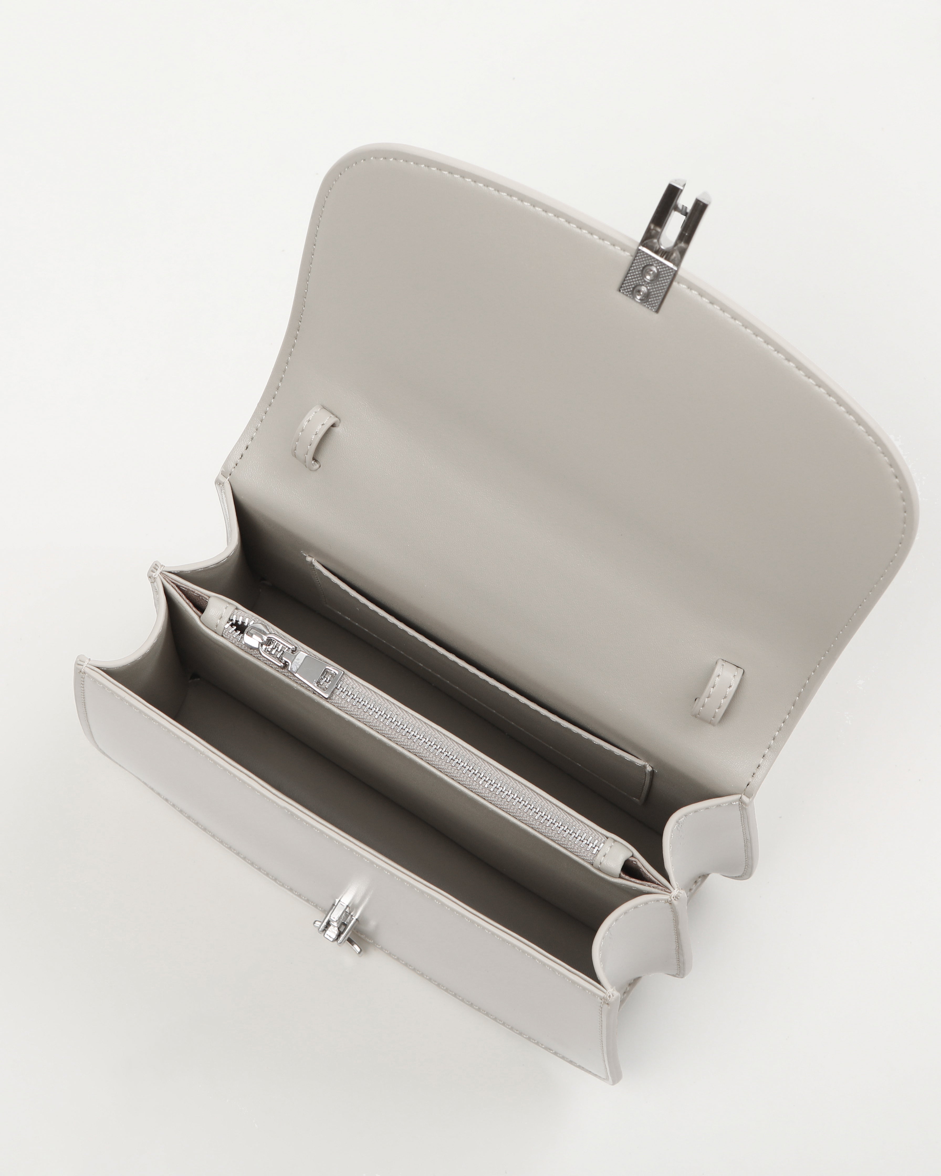 Aura Top-handle Satchel - Ivory