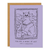 Love Work of Art Card