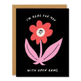 Encouragement Open Arms Card