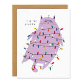 Holiday Indifferent Kitty Card
