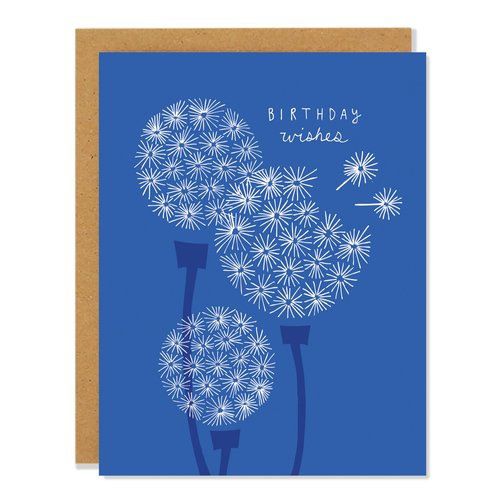 Birthday Dandelion Card
