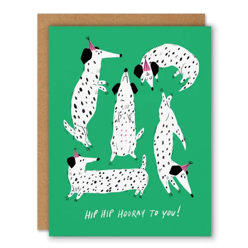 Birthday Hip Hip Hooray Card
