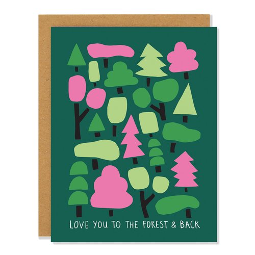 Love Forest & Back Card