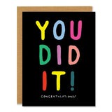Congrats Bubble Card