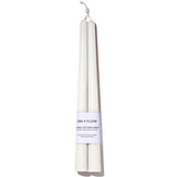 Beeswax/Soy Taper Candle - Ivory
