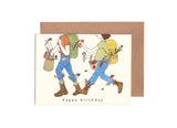 Birthday Mushroom Picking Card