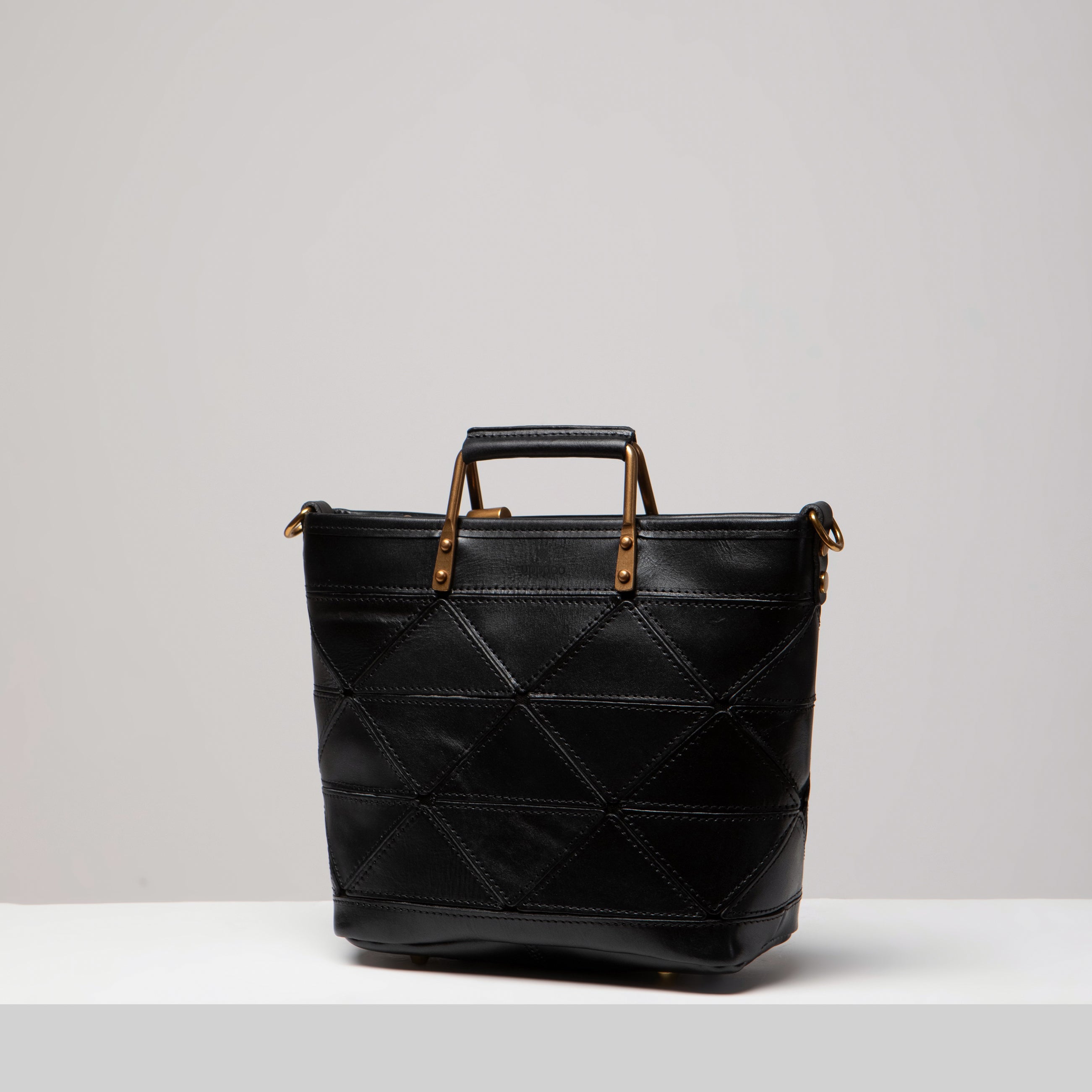 Origami Small Tote - Black – Uppdoo Design Studio