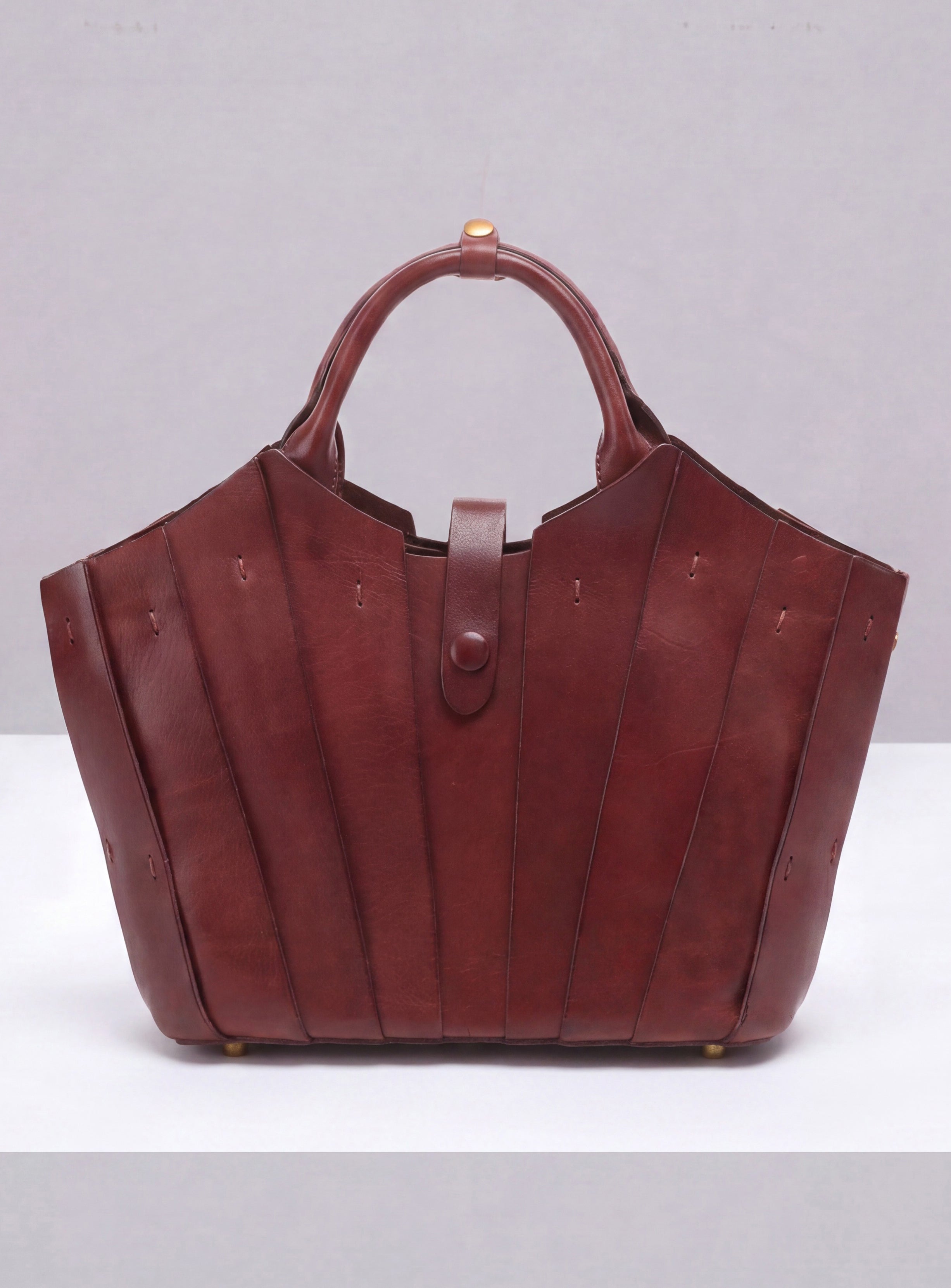 Bloom Satchel - Oxblood