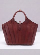 Bloom Satchel - Oxblood